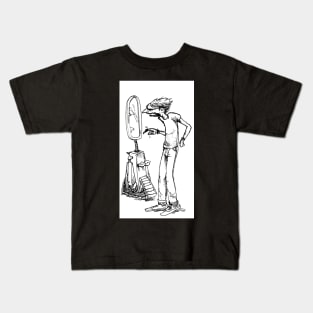 Man in the mirror Kids T-Shirt